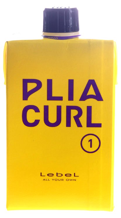 Лосьон для химической завивки волос средней жесткости Lebel Plia Curl 1 (Шаг 1)