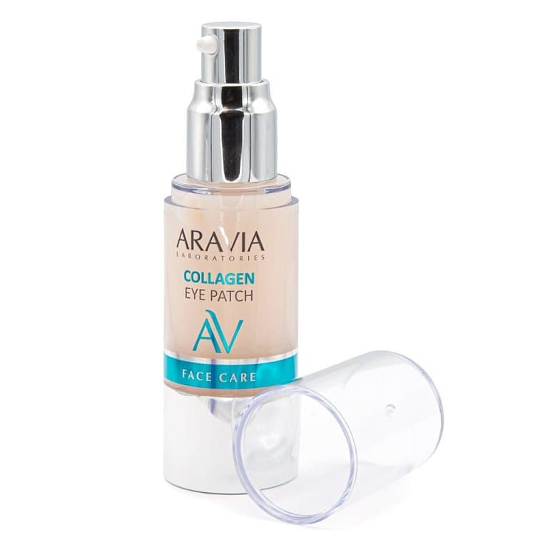 Жидкие коллагеновый патчи Aravia Collagen Eye Patch