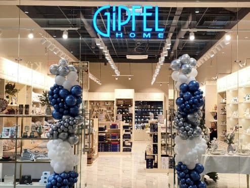 Открытие магазина Gipfel в ТРЦ Одипарк