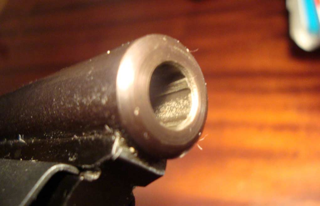 Омеднение на нарезном стволе Омеднение на нарезном стволе