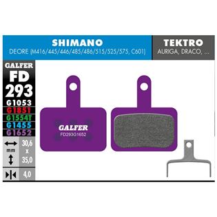 PASTILLA DE FRENO GALFER E-BIKE SHIMANO DEORE/BR MODELS