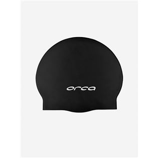 GORRO DE NATACIÓN ORCA SILICONE SWIM CAP NEGRO