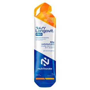 NUTRINOVEX GEL LONGOVIT 360º PRO MANGO-MANDARINA 75G (50 CHO