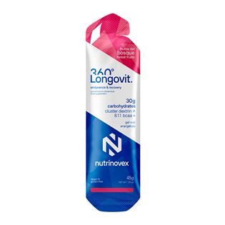 NUTRINOVEX GEL LONGOVIT 360º FRUTOS DEL BOSQUE 45G