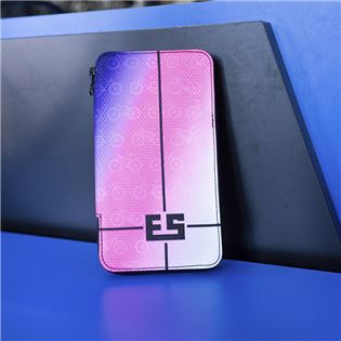 FUNDA MÓVIL CARTERA EXPOBIKES ROSA IRIDIUM