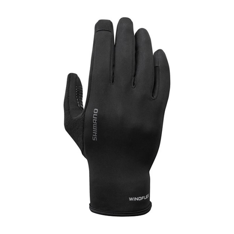 GUANTES SHIMANO WINDFLEX NEGRO GUANTES SHIMANO WINDFLEX NEGRO