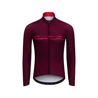 MAILLOT LARGO TÉRMICO HOMBRE HIRU ADVANCED GARNET