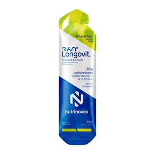NUTRINOVEX GEL LONGOVIT 360º LIMA LIMÓN 45G (30G CHO)
