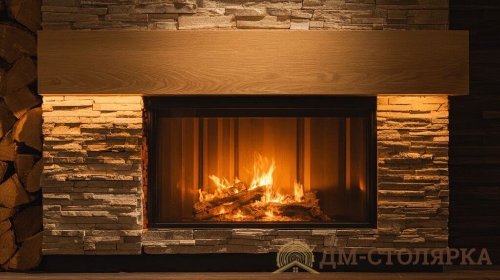 Камин без дерева — как чай без чашки. Рассказываем, как оформить камин натуральными элементами так, чтобы он стал сердцем дома.