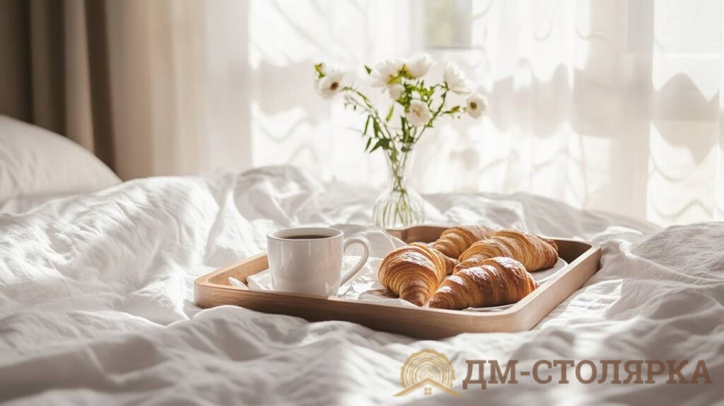 Как деревянный поднос для завтрака превращает обычное утро в маленький праздник