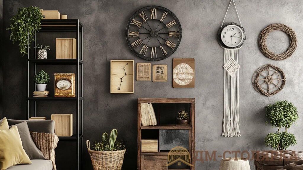 Стены без картин — как украсить интерьер необычно и стильно