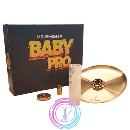 Kit Mr Shisha Baby Pro Gold Kit Mr Shisha Baby Pro Gold