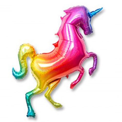 Шар с гелием Единорог большой 137 см Купить шарики с доставкой в Москве