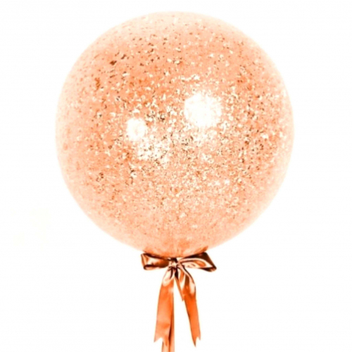 Большой гелиевый шар с блёстками Заказ шаров с гелием с круглосуточной доставкой. Мимо Дутти, Москва