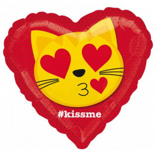фольгированный шар сердце в магазине МимоДутти Шар сердце с рисунком. Фольгированный шар с гелием.