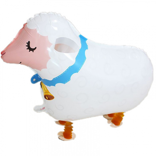Шар ходячий Овечка . Шары с гелием Заказ шаров с гелием с круглосуточной доставкой. Мимо Дутти, Москва