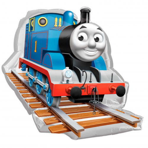 Шар гелиевый паровозик Томас Заказ шаров гелиевых с круглосуточной доставкой. Мимо Дутти, Москва