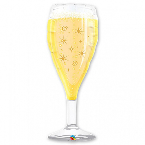 Шар с гелием бокал шампанского шарик гелиевый в виде бокала с шампанским в Москве
