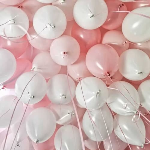 Шарики ассорти металлик под потолок Заказ и доставка шариков Москва. 24/7 Мимо Дутти