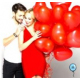 Шары на День Влюблённых