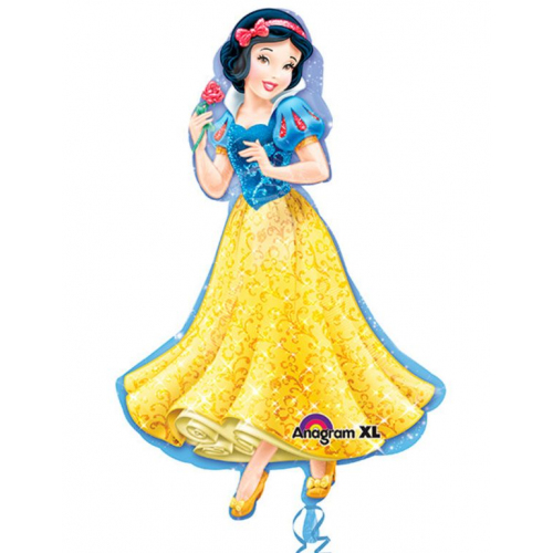 Шар фольгированный Белоснежка с гелием. Доставка Заказ шаров с гелием с круглосуточной доставкой. Мимо Дутти, Москва