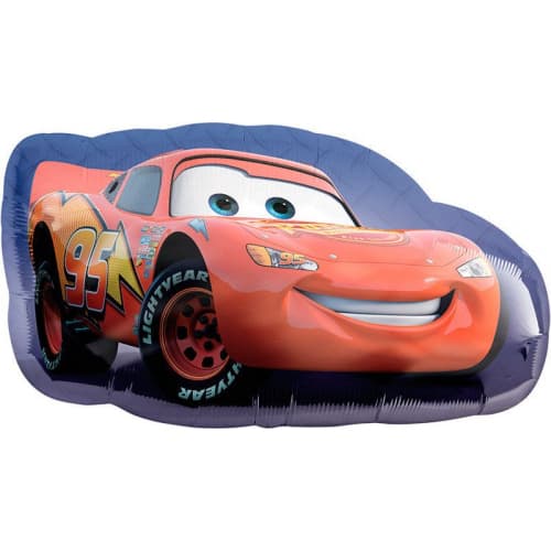 Шар в виде Молнии Макквин Шары с гелием от Мимо Дутти. Москва. Круглосуточная доставка!