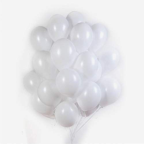 Заказать белые шарики с гелием в Москве с доставкой Заказ шаров с гелием с круглосуточной доставкой. Мимо Дутти, Москва