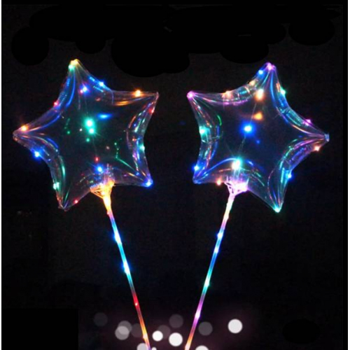 Шар светящийся Звезда ВОВО от МимоДутти Светящиеся шары BOBO купить в Москве в розницу недорого