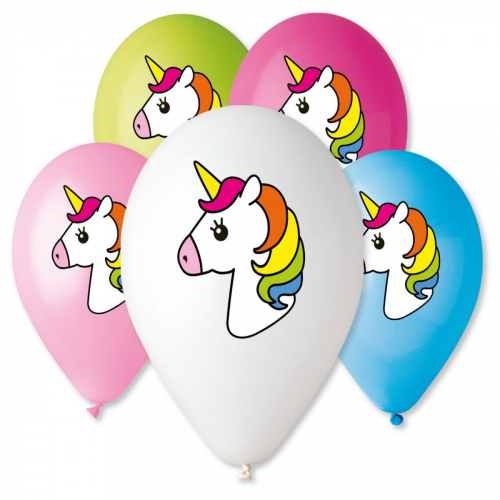 Шарики гелиевые с единорогами Шары с гелием от Мимо Дутти. Москва. Круглосуточная доставка!