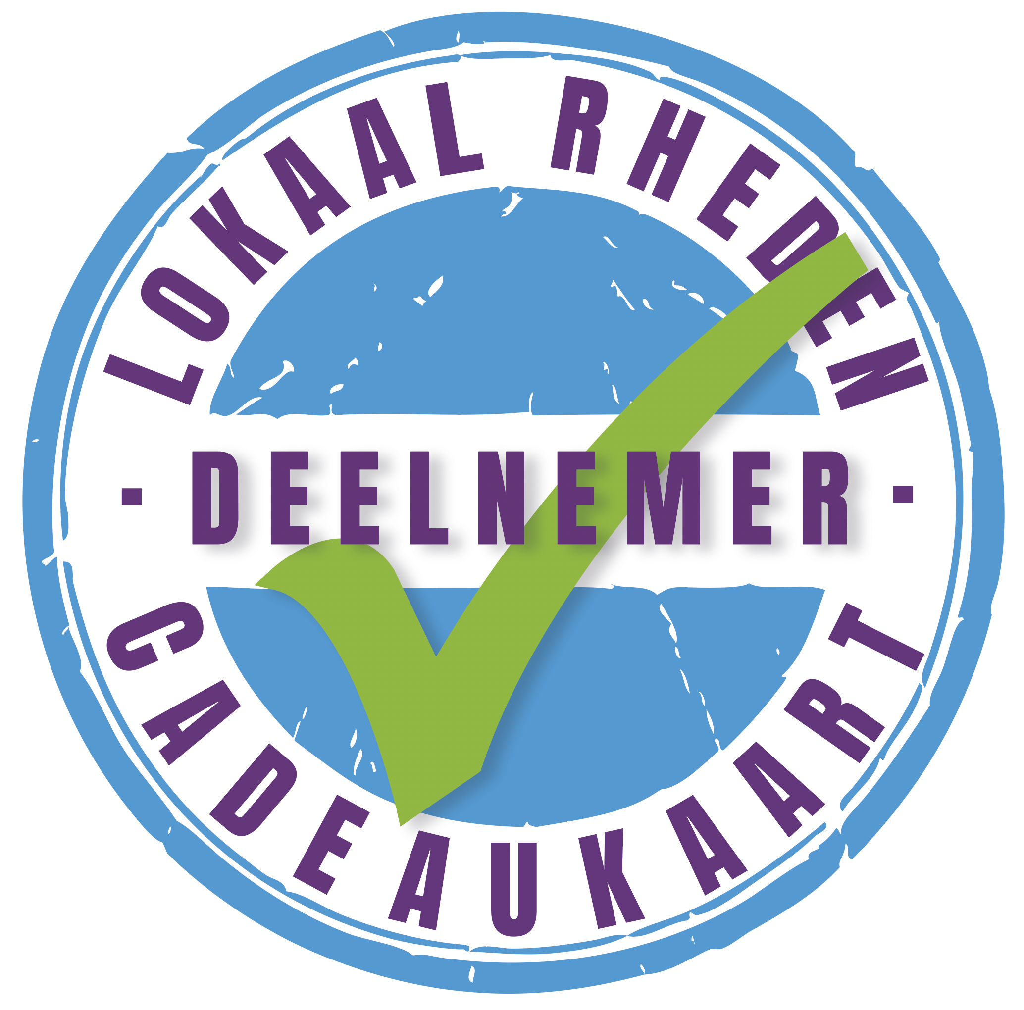 Lokale ondernemer deursticker Image