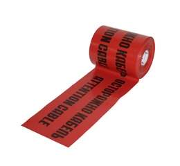 Лента сигнальная ЛСЭ-300мм "Осторожно кабель" красн. (рул.100м) Протэкт 8274 Лента сигнальная ЛСЭ-300мм "Осторожно кабель" красн. (рул.100м) Протэкт 8274