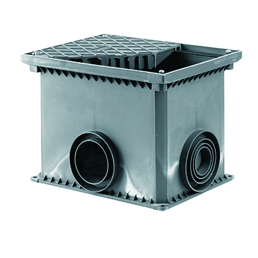 Колодец смотр. 335х240х255 с крыш. для двуст. труб DKC 025002 Колодец смотр. 335х240х255 с крыш. для двуст. труб DKC 025002