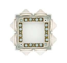 Коробка распределительная ОП ПГ 90х90х42мм с клемм. КОА-003 Кунцево 5957 Коробка распределительная ОП ПГ 90х90х42мм с клемм. КОА-003 Кунцево 5957