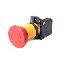 Кнопка аварийн останова SB5 в сборе 22мм 40мм повернуть для возврата пластик 1НЗ SE SB5AS8442 Кнопка аварийн останова SB5 в сборе 22мм 40мм повернуть для возврата пластик 1НЗ SE SB5AS8442