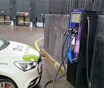 Реализован проект: Быстрая зарядная станция на 120 кВт⚡️БЦ «Лотос», Москва