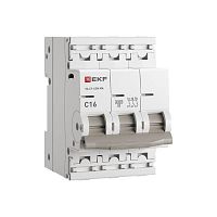 Выключатель автоматический 3п C 16А 6кА ВА 47-63N MA без теплового расцеп. PROxima EKF M63MA6316C Выключатель автоматический 3п C 16А 6кА ВА 47-63N MA без теплового расцеп. PROxima EKF M63MA6316C