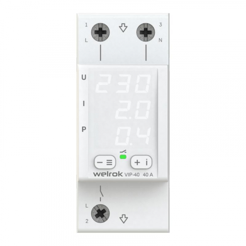 Реле многофункциональное VIP-40 Welrok 4660251140298 Реле многофункциональное VIP-40 Welrok 4660251140298
