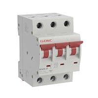 Выключатель автоматический модульный 3п C 16А 6кА MD63N YON MD63N-3PC16 Выключатель автоматический модульный 3п C 16А 6кА MD63N YON MD63N-3PC16