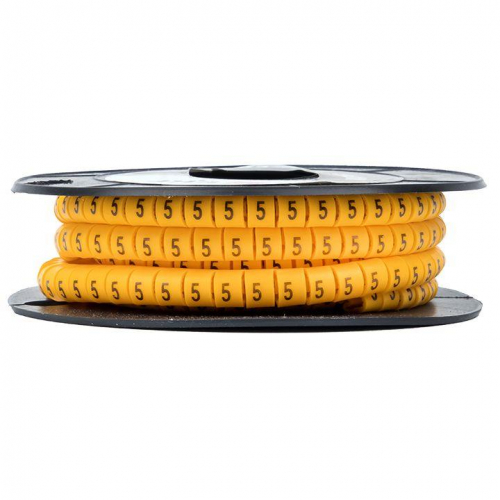 Маркер каб. 1.5кв.мм "5" (к-1000ед) (ЕС-0) EKF plc-KM-1.5-5 фото 2 Маркер каб. 1.5кв.мм "5" (к-1000ед) (ЕС-0) EKF plc-KM-1.5-5 фото 2