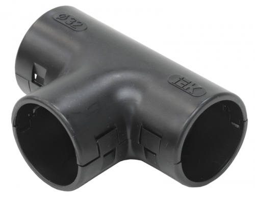 Тройник открывающийся TI32G черн. (уп.5шт) IEK CTA10D-TIG32-K02-005 Тройник открывающийся TI32G черн. (уп.5шт) IEK CTA10D-TIG32-K02-005