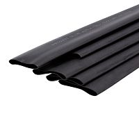 Трубка термоусаживаемая двухстенная клеевая 25.4/12.7мм (уп.5шт) по 1м черн. Rexant 26-2108 Трубка термоусаживаемая двухстенная клеевая 25.4/12.7мм (уп.5шт) по 1м черн. Rexant 26-2108