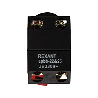 Кнопка APBB-22 "Пуск-Стоп" овальная 230 В NO+NC Rexant 36-5540 Кнопка APBB-22 "Пуск-Стоп" овальная 230 В NO+NC Rexant 36-5540