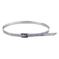 Хомут кабельный 4.6х300 нерж. сталь AISI 304 серебр. (уп.50шт) DKC 27406 Хомут кабельный 4.6х300 нерж. сталь AISI 304 серебр. (уп.50шт) DKC 27406