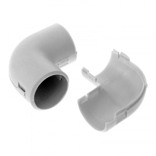 Соединитель угловой 90град. разборный d20мм безгалогенный (HF) атмосферостойкий сер. Промрукав PR13.0361 Соединитель угловой 90град. разборный d20мм безгалогенный (HF) атмосферостойкий сер. Промрукав PR13.0361