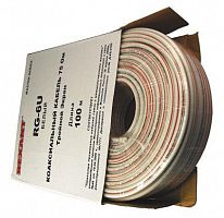 Кабель RG-6U+CU (75%) 75Ом (тройной экран) "MASTER" Б (уп.100м) Rexant 01-2241 Кабель RG-6U+CU (75%) 75Ом (тройной экран) "MASTER" Б (уп.100м) Rexant 01-2241