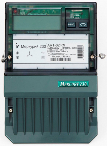 Счетчик Меркурий 230 ART-02 RN Счетчик Меркурий 230 ART-02 RN