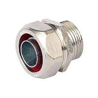 Муфта металлорукав-коробка DN 20 М20х1.5 наружн. резьба DKC 6014-2020 Муфта металлорукав-коробка DN 20 М20х1.5 наружн. резьба DKC 6014-2020