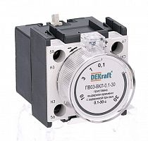 Приставка выдержки времени ПВ-03 1з+1р с задержкой при вкл. 0.1-3с DEKraft 24111DEK Приставка выдержки времени ПВ-03 1з+1р с задержкой при вкл. 0.1-3с DEKraft 24111DEK