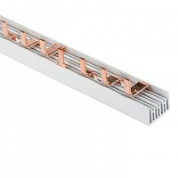 Шина соединительная PIN 4ф 63А мед. изол. 54мод (дл.1м) EKF pin-04-63 Шина соединительная PIN 4ф 63А мед. изол. 54мод (дл.1м) EKF pin-04-63