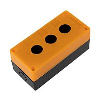 Корпус пластиковый КП 3 кнопки 22мм Rexant 36-9223 Корпус пластиковый КП 3 кнопки 22мм Rexant 36-9223